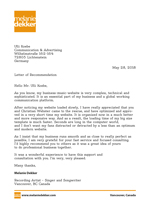 Referenz Melanie Dekker